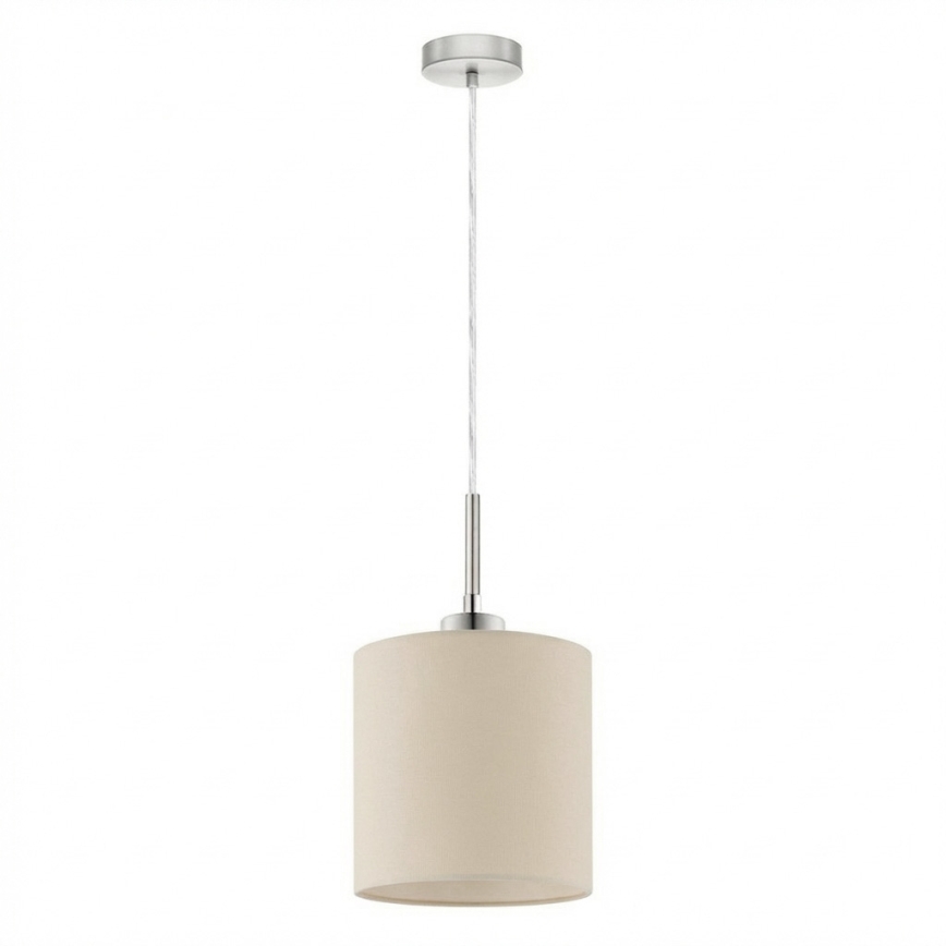 Eglo - LED-Kabelpendelleuchte TUNJA 1xE27/60W/230V creme