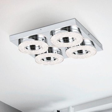 Eglo - LED Kristall Deckenleuchte 4xLED/4W/230V