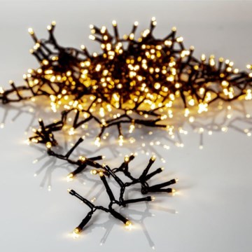 Eglo - LED-Lichterkette für den Außenbereich, 800 LEDs, 21 m, IP44, warmweiß