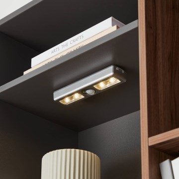 Eglo - LED Orientierungsleuchte mit Sensor 4xLED/3xAAA