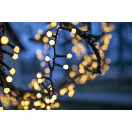 Eglo- LED Outdoor Weihnachtskette 700xLED/1 Funktion 19m IP44 warmweiß