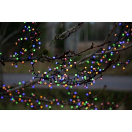 Eglo -LED Outdoor-Weihnachtskette 700xLED/8 Funktionen 14m multicolor IP44