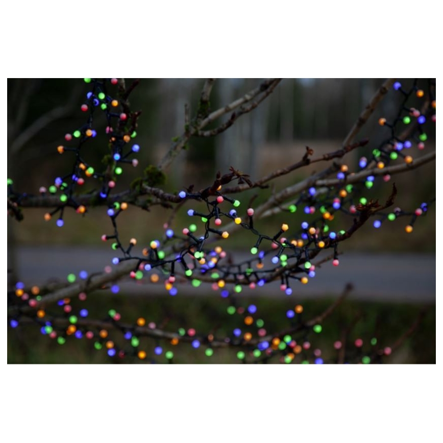Eglo -LED Outdoor-Weihnachtskette 700xLED/8 Funktionen 14m multicolor IP44