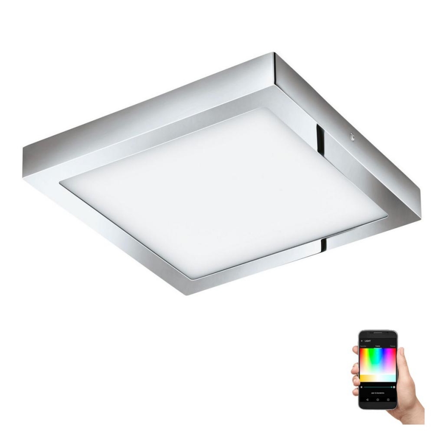 Eglo - LED RGB Dimmbare Deckenleuchte FUEVA-C LED/21W/230V Bluetooth