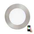 Eglo - LED RGB dimmbare Einbauleuchte FUEVA-C LED/5,4W/230V Ø 12 cm