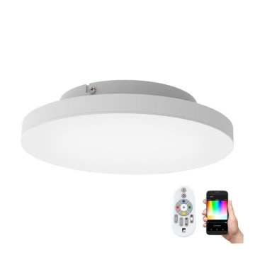 Eglo - LED-RGB-Dimmer-Deckenleuchte TURCONA-C LED/15W/230V + Fernbedienung