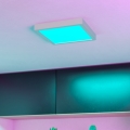 Eglo - LED RGBW dimmbare Badezimmer-Deckenleuchte LED/10,5W/230V 2700-6500K 22x22 cm IP44 weiß
