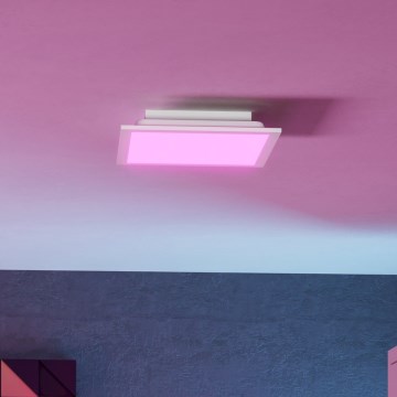 Eglo - LED RGBW dimmbare Deckenleuchte LED/14W/230V 2700-6500K 30x30 cm weiß