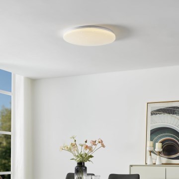 Eglo - LED RGBW dimmbare Deckenleuchte, LED 25 W, 230 V, 2700–6500 K, Ø 50 cm
