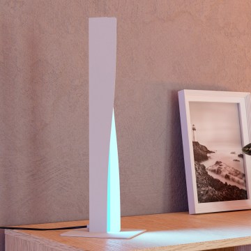 Eglo - LED RGBW dimmbare Tischlampe LED/9W/230V 2700-6500K grau