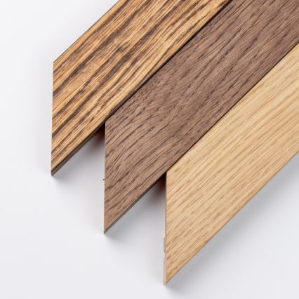 Eglo - LED RGBW dimmbares Aufputz-Panel SALOBRENA-C WOOD LED/16W/230V 2700-6500K 34x34 cm braun + Fernbedienung