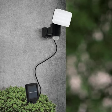 Eglo - LED-Solar-Wandleuchte mit Sensor LED/3,7V 1800 mAh IP44