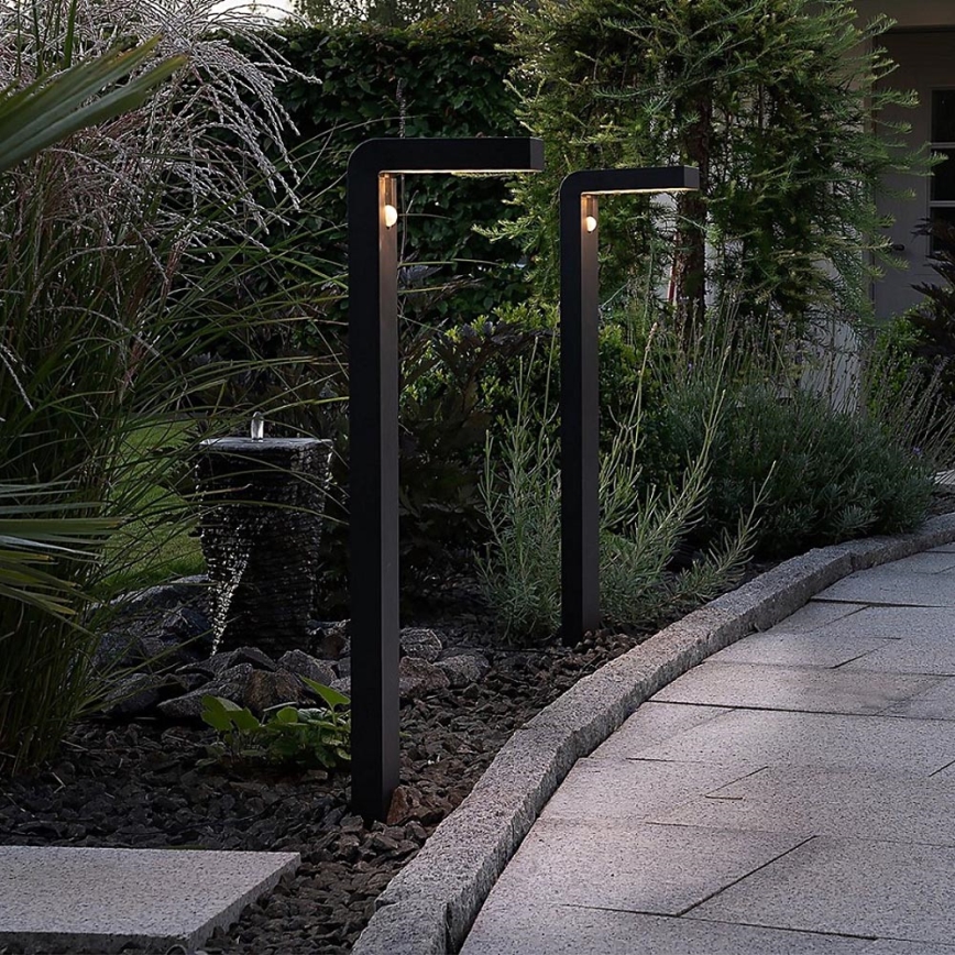 Eglo - LED-Solarleuchte für den Außenbereich mit Sensor 18xLED/0,2W/3,7V 2200 mAh IP44