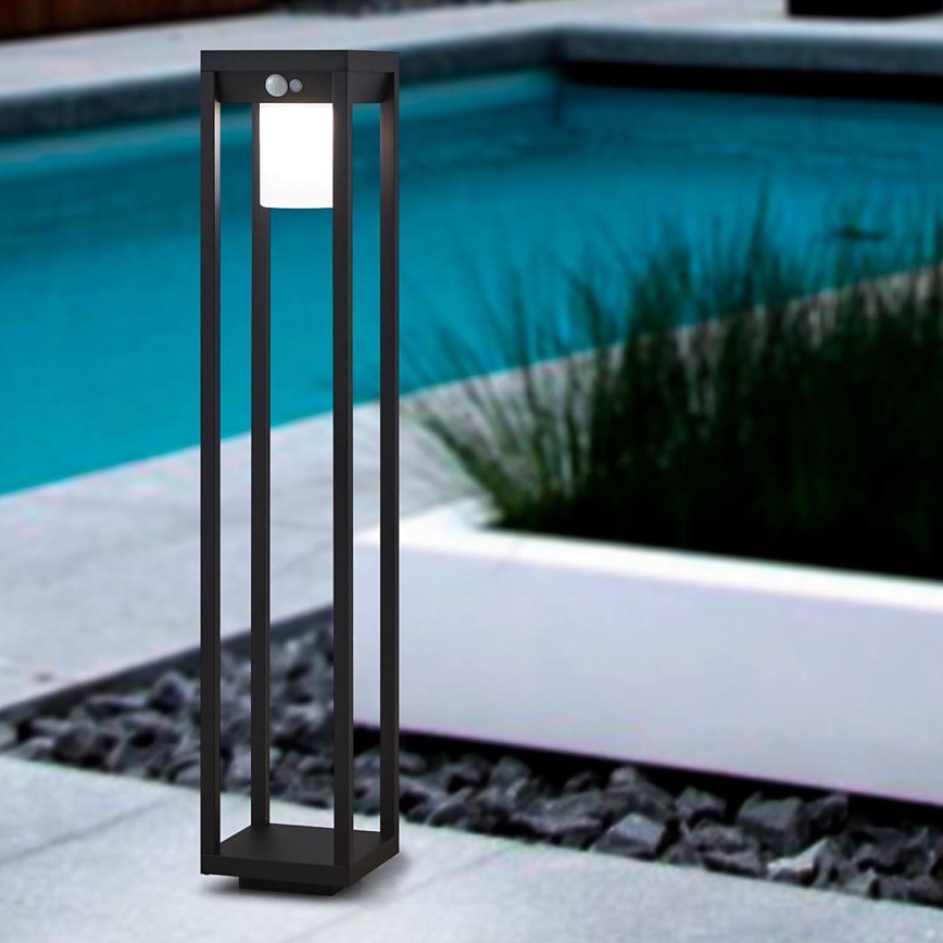 Eglo - LED-Solarleuchte mit Sensor LED/3,7W/3,7V 2000 mAh IP44