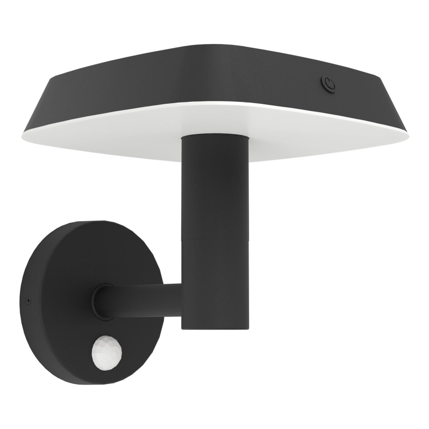 Eglo - LED-Solarleuchte mit Sensor LED/8,5W/3,7V 2200 mAh IP44