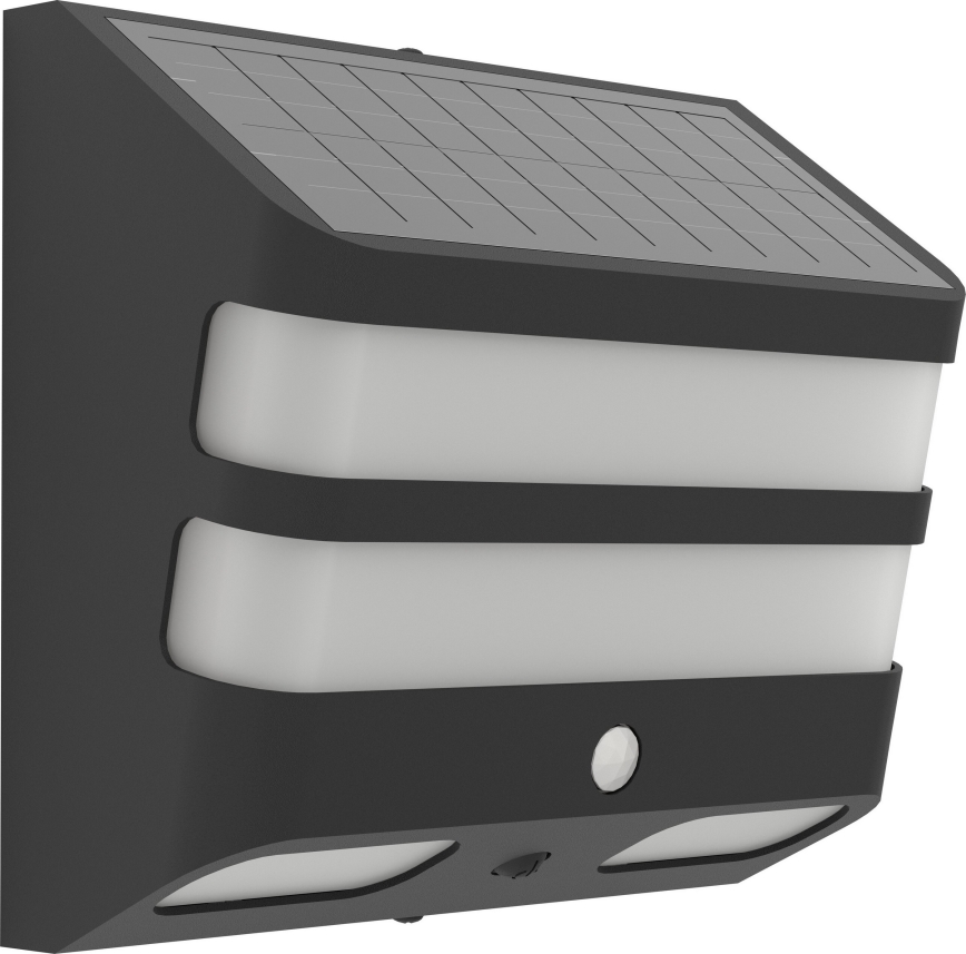 Eglo - LED-Solarwandleuchte mit Sensor LED/6,5W/3,7V 1800 mAh IP44