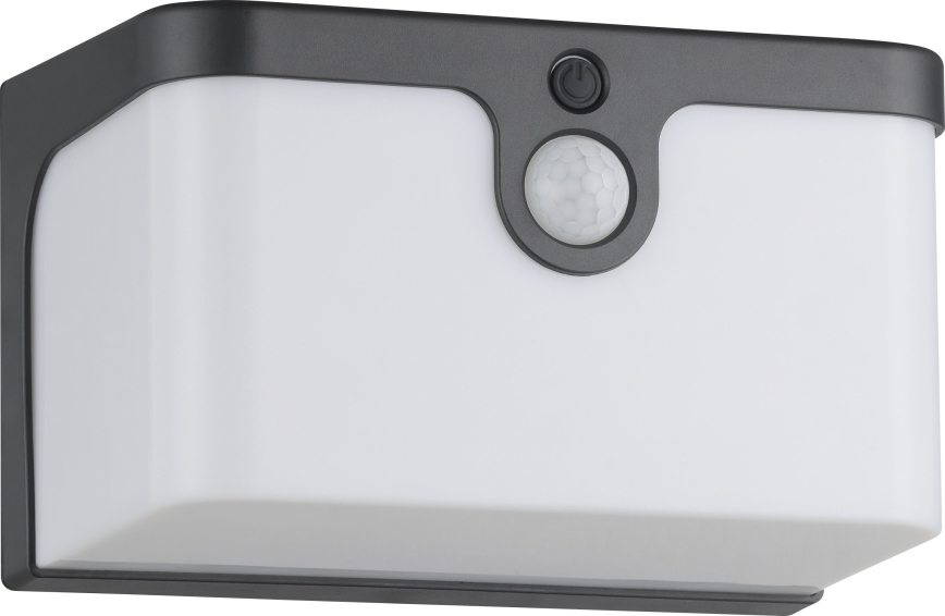 Eglo - LED-Solarwandleuchte mit Sensor LED/7,3W/4,5V 2200 mAh IP44