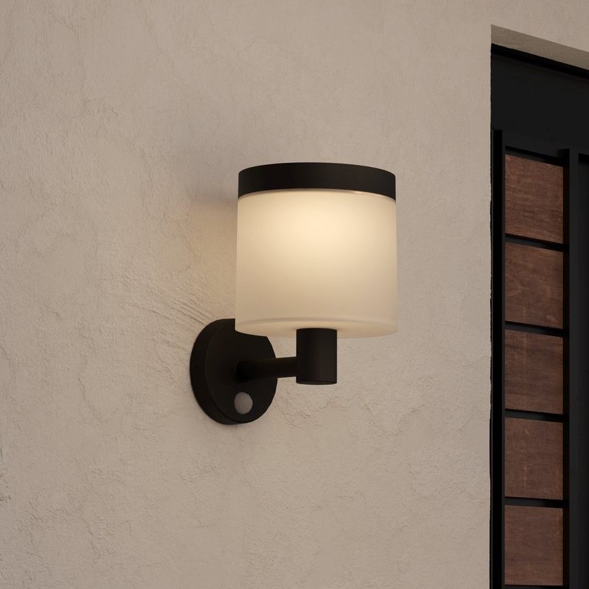 Eglo - LED-Solarwandleuchte mit Sensor LED/7,5W/3,7V 2200 mAh IP44