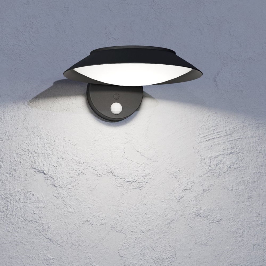 Eglo - LED-Solarwandleuchte mit Sensor LED/7W/3,7V 2200 mAh IP44