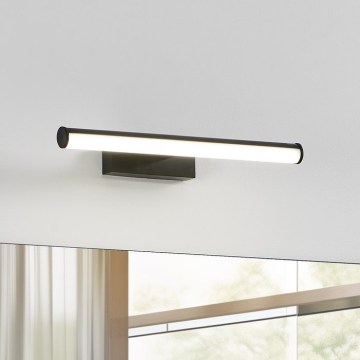 Eglo - LED-Spiegelleuchte für Badezimmer, 7,4 W / 230 V, 40 cm, IP44, schwarz