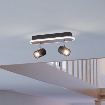 Eglo - LED-Spot LED/12W/230V braun/schwarz