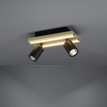 Eglo - LED-Spotleuchte 2xLED/2,2W/230V + 2xLED/1,2W + 2xLED/2W beige/schwarz