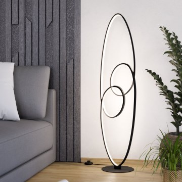 Eglo - LED-Stehleuchte LED/38W/230V 3000K schwarz