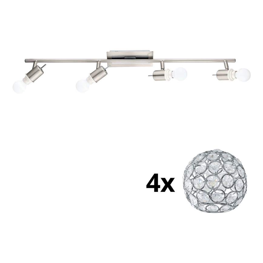 Eglo - LED-Strahler MY CHOICE 4xE14/4W/230V matt Chrom