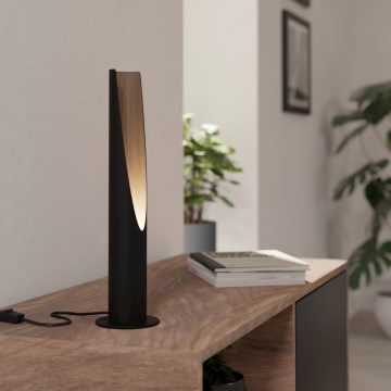 Eglo - LED-Tischleuchte 1xGU10/4,5W/230V 3000K schwarz/braun