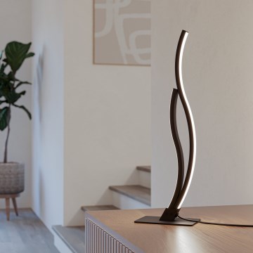 Eglo - LED-Tischleuchte LED/12W/230V 4000K schwarz