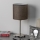 Eglo - LED-Tischleuchte TUNJA 1xE27/60W/230V 26,5 cm matt Chrom/braun