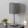 Eglo - LED-Tischleuchte TUNJA 1xE27/60W/230V 26,5 cm matt Chrom/grau