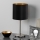 Eglo - LED-Tischleuchte TUNJA 1xE27/60W/230V 26,5 cm matt Chrom/schwarz