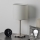 Eglo - LED-Tischleuchte TUNJA 1xE27/60W/230V 26,5 cm matt Chrom/weiß