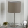 Eglo - LED-Tischleuchte TUNJA 1xE27/60W/230V 38,5 cm matt Chrom/taupe