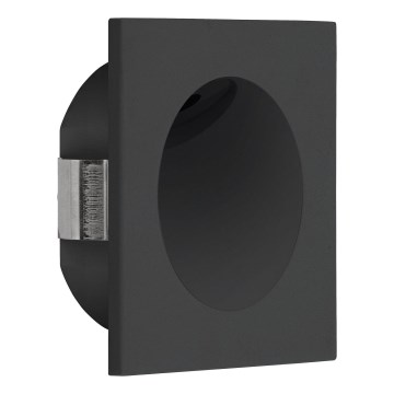 Eglo - LED-Treppenleuchte LED/2W/230V 3000K schwarz