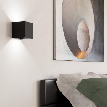 Eglo - LED-Wandleuchte 2xLED/1,5W/230V 3000K schwarz