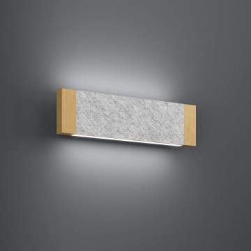 Eglo - LED-Wandleuchte 2xLED/5,4W/230V 3000K braun/grau
