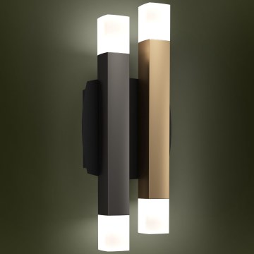 Eglo - LED-Wandleuchte 4xLED/3,3W/230V 3000K anthrazit/golden