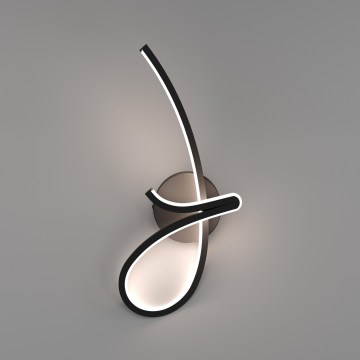 Eglo - LED-Wandleuchte LED/12W/230V 2700/4000/6500K schwarz