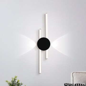 Eglo - LED Wandleuchte LED/20W/230V + LED/0,91W schwarz