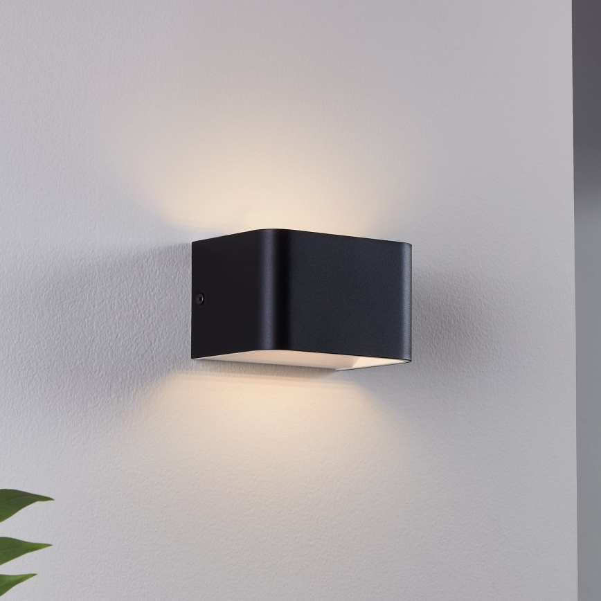 Eglo - LED-Wandleuchte LED/6W/230V 3000K schwarz
