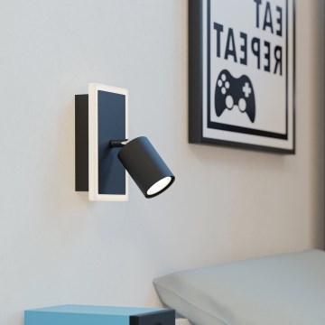 Eglo - LED-Wandspot LED/7W/230V schwarz