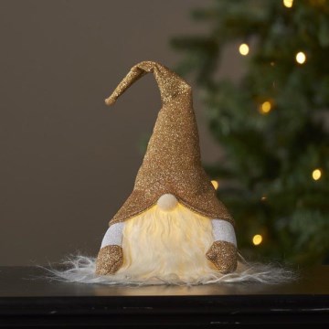 Eglo - LED Weihnachtsdekoration LED/0,06W/3xAG13 goldfarben