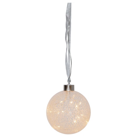 Eglo - LED-Weihnachtsschmuck 15xLED/0,064W/3xAA d. 10 cm