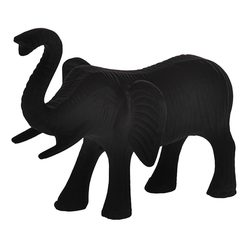 Eglo - Metall-Dekoration 15x18,5 cm Elefant/schwarz