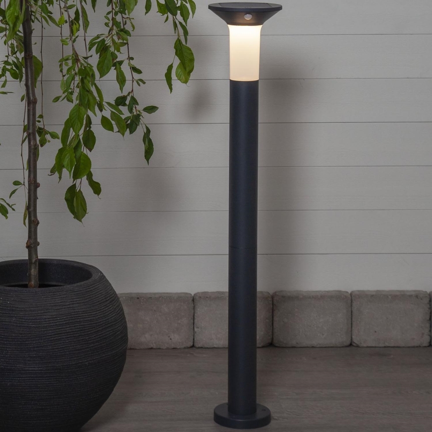 Eglo - Outdoor-LED-Solarleuchte mit Sensor 6xLED/0,03W/3,7V 1500 mAh IP44