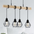 Eglo - Pendelleuchte mit Kabel TOWNSHEND 4xE27/60W/230V