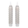 Eglo - SET 2x LED-Kerze LED/1xAAA 15 cm grau