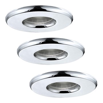 Eglo - SET 3x LED-Badezimmerleuchte IGOA 1xLED/3,3W/230V IP44